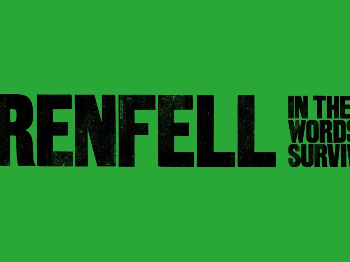 The National Theatre’s play. Grenfell: In the words of survivors.
