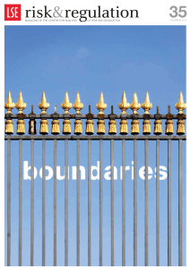 Boundaries, Centre for Analysis of Risk and Regulation.  Gill Kernick Learning from Grenfell